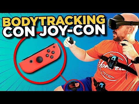 FULL BODYTRACKING with JoyCon and SlimeVR for SteamVR and VRCHAT + Standable Alternative!