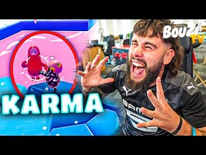 J'AURAIS JAMAIS DU LE POUSSER DANS L'EAU… (Fall Guys ft. Valouzz)