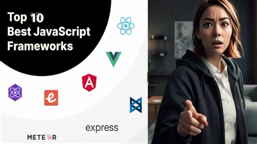 Top 10 Best JavaScript Frameworks For Web Development #softwaredevelopment #webdevelopment #programming #javascript #html #website #React #webdeveloper | Tech The World