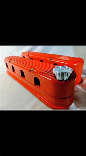 Making it easier to add oil on your 2 PC LS engine Valve Covers with our Oil Cap / Spout combo. | Classic Billet