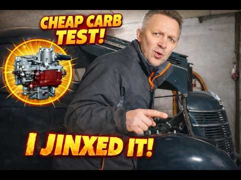 Cheap Chinese Carb Test on a 1938 Truck. I Jinxed It 😣