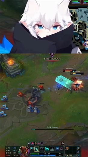 Pyke vs zed #shorts #vtuber #leagueoflegends