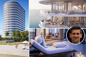 Inside Djokovic's £4m Miami apartment he sold just days after Wimbledon win