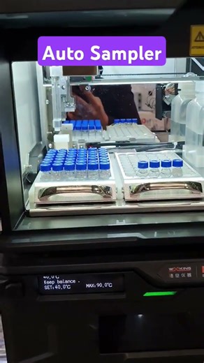 HPLC-High Performance Liquid Chromatography🧪🥼 #hplc #chromatography #chemistry #laboratory #qc #lcms