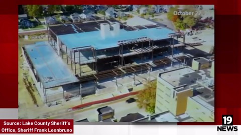 The Lake County Sheriff’s Office shares update on construction of new jail