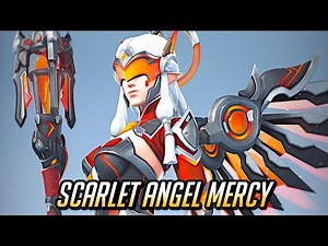 Huge 45 Assists With NEW Scarlet Angel Mercy ❤️ - Overwatch 2