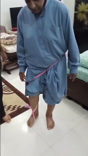 How to use theraband for foot drop#footdrop #hemiplegiarecovery#stroke #physiotherapy #strokerecover