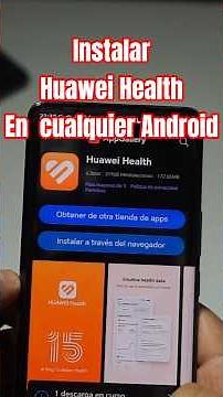 📲 ¿Quieres instalar Huawei Health y conectar tu reloj correctamente?