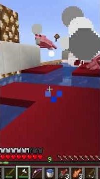 Minecraft But Everything You Look At Disappears #minecraft #shortsfeed #shorts