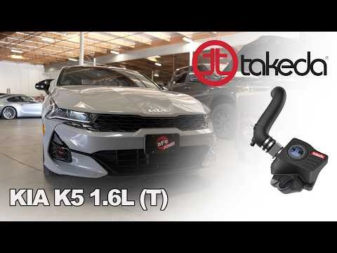 How to Install the Takeda Momentum Cold Air Intake on the Kia K5 1.6L (t)