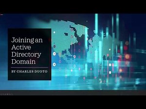 Joining an Active Directory Domain