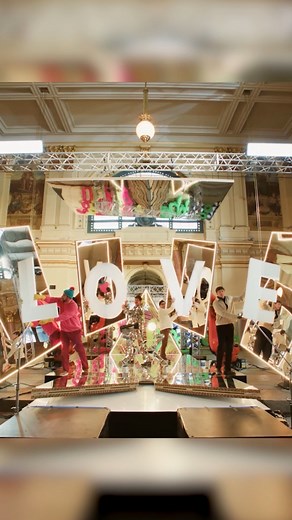 91K views · 2.4K reactions | At long last, the ol' razzle-dazzle finale of “Love”—the one-take, hall-of-mirrors, robo-OK-Go video. (Can you see yourself in this suit?) If you like what you’re hearing, you're in luck: Our all-new album, And the Adjacent Possible, is streaming everywhere. If you like what you're seeing, same thing: There's plenty more waiting for you. Click on over to our bio to watch the full video—out NOW. Cheers. | OK Go | Facebook