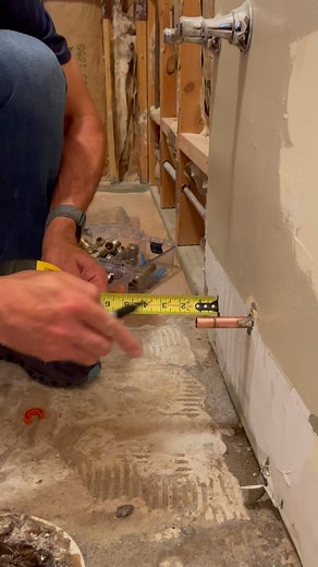 2.6K views · 187 reactions | POV: You’ve deburred your copper pipe. Now you’ve gotta mark it. Avoid connection issues by marking the insertion depth for your SharkBite fitting. This step lets you visually confirm your fitting is seated onto the pipe properly, creating a permanent connection. You can find insertion depth charts on SharkBite.com. | SharkBite Plumbing Solutions | Facebook