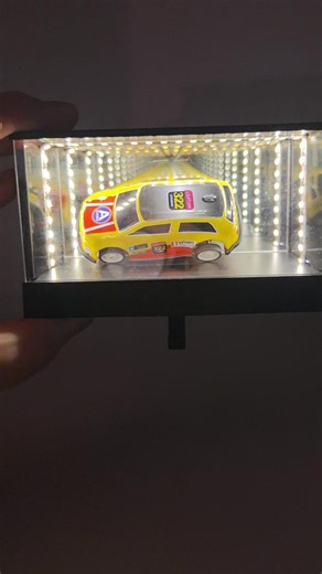 Infinity Key Holder with Mini Car Model for Car Lovers