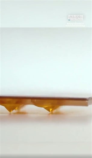 Crawling on thin air. A team at POSTECH built a paper-thin robotic sheet inspired by myosin the protein that makes our muscles contract. Inside it, dozens of tiny air pockets connect through a layered 3D pneumatic network. Inject air, and the surface shifts in multiple directions. Not rigid movement. Distributed motion. Controlled deformation that creates real force. The sheet can crawl. It can grip. It can move underwater. In tests, it handled objects with finger-like precision and even cleaned