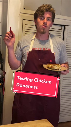 How to tell if your chicken is cooking without a thermometer #cooking #homemadefood #gardening #fypシ゚viral #kitchenhacks #recipes