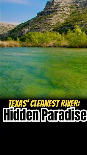 Texas' Cleanest River: Devils River's Secret Oasis You Won't Believe Exists!