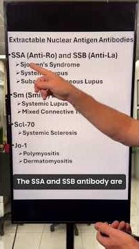 So you have a positive ANA, what’s next??