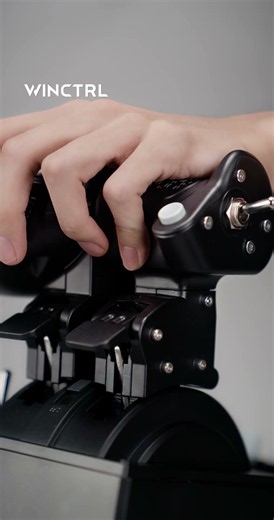 This Throttle Has 89 Inputs for Every Flight Sim #winctrl #flighsimulator