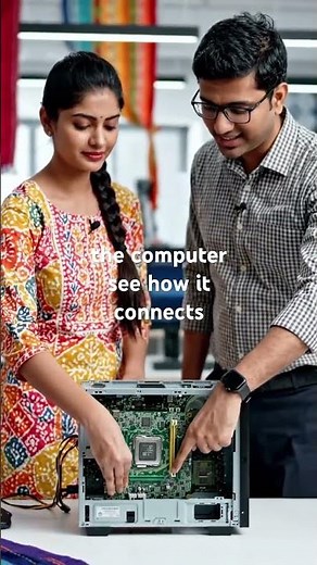 How a CPU works 🖥️ #tech #trending #viral #aivideo #cpu