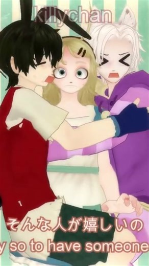 killy/kilaroka on Instagram: "✄ rare killy phenomenom finished animation ♫ #3danimation #oc #originalcharacter #mmd #mikumikudance #animation"