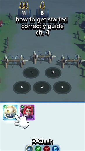 Start correctly in x-clash! Its very important in beggining! #xclash #xclashcash @X-ClashOfficial
