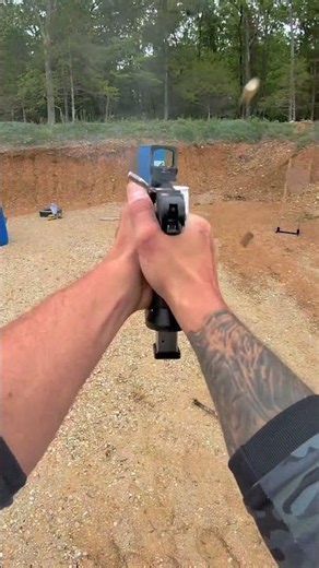 Target transition practice and movers blended together #shootingsports #uspsagrandmaster