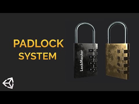 Padlock System Demo - Unity 2020