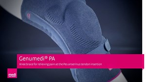 Genumedi® PA – Knee brace for relieving pain at the Pes anserinus tendon insertion