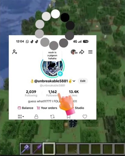 hell my names Unbreakable and I will be making videos about Minecraft !!! _ my first video _