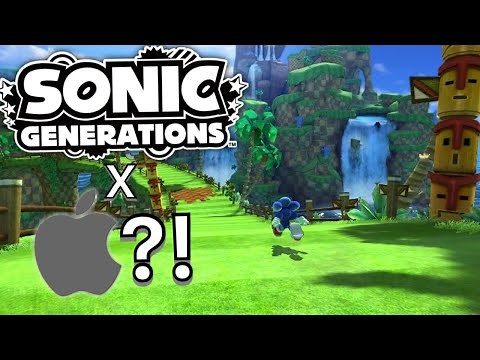SONIC GENERATIONS ON iOS?! | Steam Link Controller Test