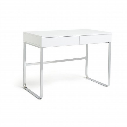 Buy Habitat Sammy 2 Drawer Desk - White Gloss | Desks | Argos