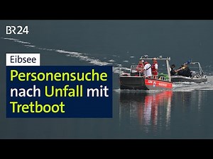 Eibsee: Personensuche nach Unfall mit Tretboot | BR24