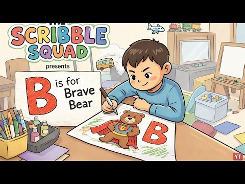 Top Secret: The Brave Bear Drawing Mission (Letter B)