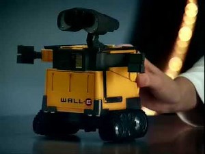 Transforming Wall-E Toy Commercial (2008) 15 seconds