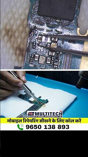 Master Component Rework Tips | SMD Nozzle Handling | Multitech Mobile Repair Course