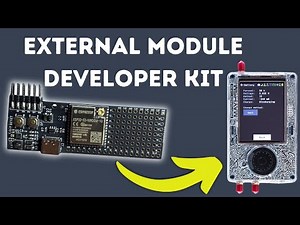 PortaPack Mayhem External Module Developer Kit "MDK" for HackRF H4