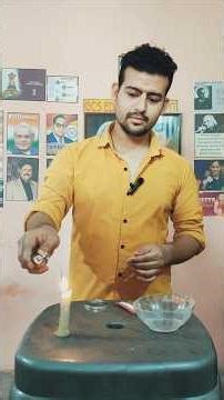 Burning of magnesium ribbon/Class 10 Science activity/checking basic nature of magnesium oxide