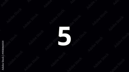 10 seconds countdown timer animation . Ten seconds countdown animation from 10 seconds to 0 seconds on a transparent background with alpha channel