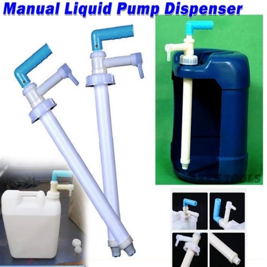 Manual Liquid Transfer Pump Siphon Water Extractor Matibay Anti Backflow Jerry Can Extension Tube Utility | Lazada PH