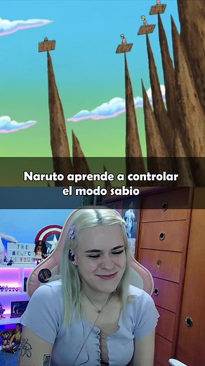 Naruto Learning Sage Mode - Reaction Video with Jiraiya | Twitch Streamer