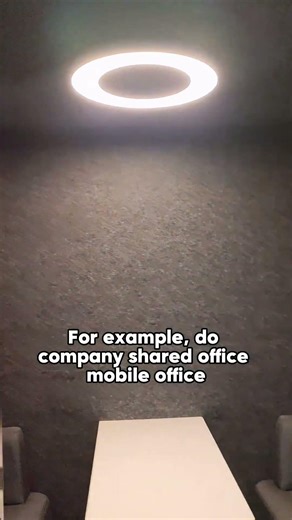 Who knew?! Soundproof booths can be used like this? 90% of people don't know!