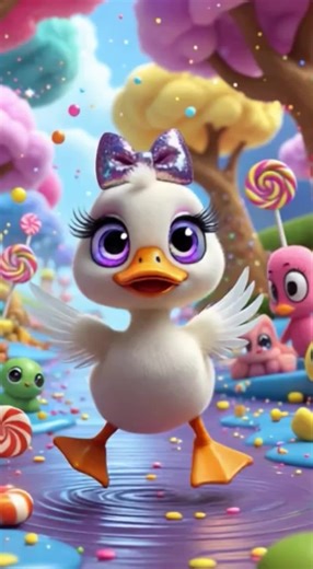 Dancing Duck Cartoon for Kids