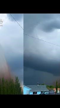 Extraordinary Landspout Tornado Footage Captured In Alberta || Newsflare