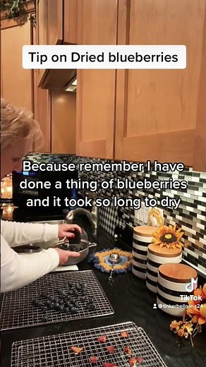 Tip on blueberries #dehydrating #driedfruit #blueberry