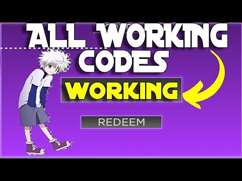 ALL *WORKING* CODES IN HxH: ULTIMATE FINALE (ROBLOX)