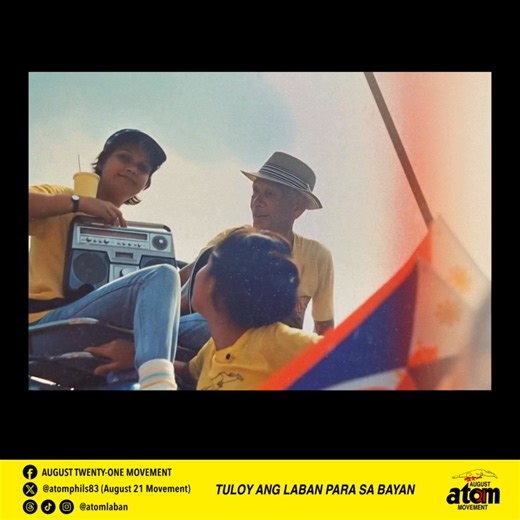 7.5K views · 544 reactions | ATOM INTELLIGENCE AI generated clip interpretation of an actual image in the below comments. Notables are Atom batch 1983 member Lou Belen and Chino Roces. #Atom #augusttwentyonemovement #AI | ATOM - August Twenty-One Movement | Facebook