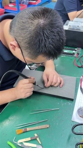 Don't Scrap the Module — Remove Dead Bead & Solder a New One ✅💰🔧 #ledpanelrepair #ledmodule