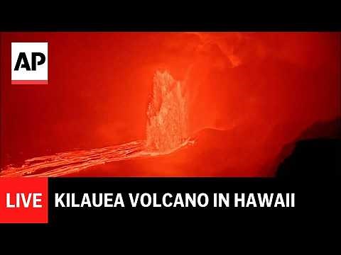 LIVE: Mount Kilauea erupts in Hawaii