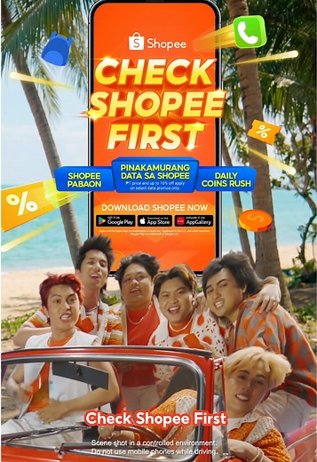 Kalimutan muna ang problema at sumama kila @Cup of Joe at @Maki *ੈ✩‧₊˚ for a fun road trip! Besties, mas lalong masaya pa ‘yan when you #CheckShopeeFirst araw-araw dahil may: ✅ Pinakamurang Data sa Shopee ✅ Daily Coins Rush for extra coins every check-in ✅ Shopee Pabaon for Besties between 18-24 years old Tara na, Bestie: https://s.shopee.ph/808isg7OWv Visit https://shopee.ph/ for more details. Promo runs from April 1 - 30, 2026 Per DTI Fair Trade Permit No. FTEB-252454,252464, 253934 Series of